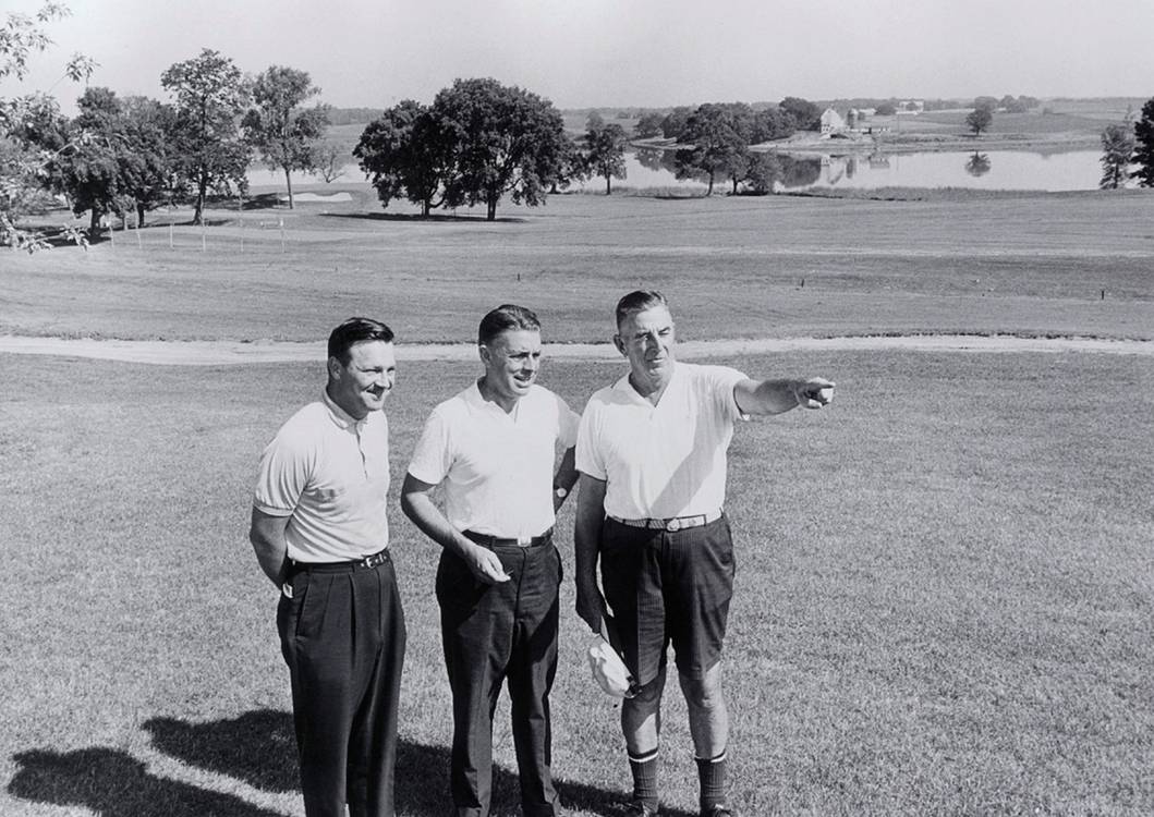 Don Waryan, Joe Dey, & Tot Heffelfinger