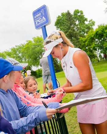 KPMG junior golf day