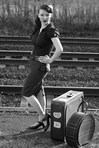 train travel 1940s