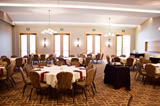 Breakfast business meeting at Hazeltine National Golf Club