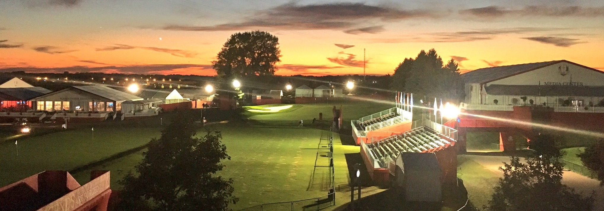 RC Grandstand at Dawn