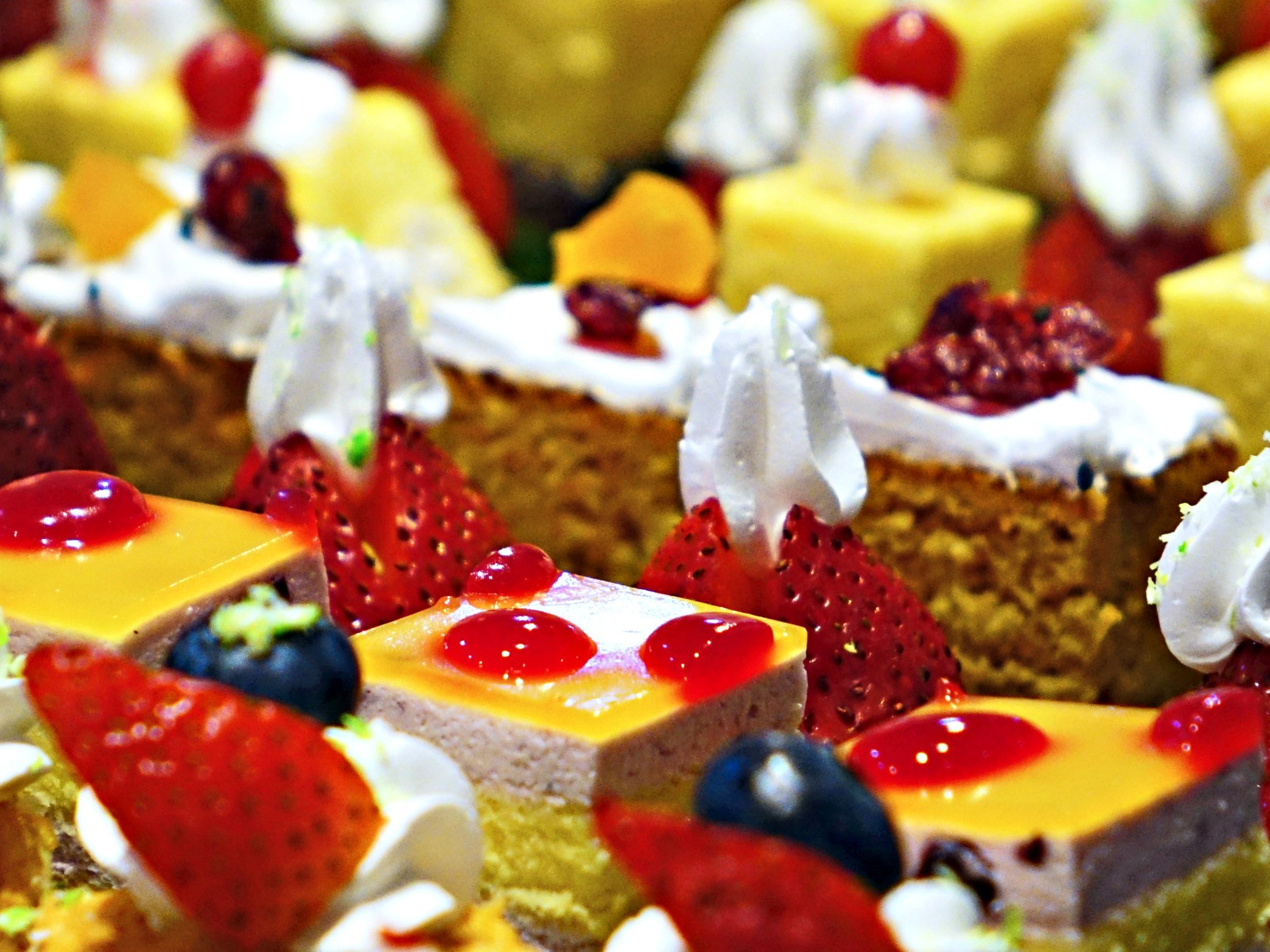 Mini Desserts for a fundraising gala at Hazeltine National Golf Club